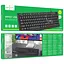 Проводная клавиатура Hoco GM60 Cool Black - миниатюра 6
