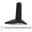 Вытяжка купольная Perfelli K 6402 BL 850 LED - миниатюра 3