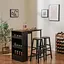 Барний стіл та 2 барні стільці Costway Picmi в стилі Loft - мініатюра 2