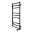 Полотенцесушитель UNIO LDE ER 1000-500-9 BLK Лестница Дуга Элит черная (21557) - миниатюра 3