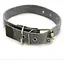 Нашийник для собак Zoo-hunt брезентовий 2,5 см 24-44 см сірий - мініатюра 1