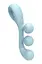 Вібратор для потрійної стимуляції Satisfyer Tri Ball 2 20.5 см блакитний - мініатюра 12
