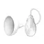 Помпа для груди Pretty Love Breast Vibrating Massager 7 см белый - миниатюра 1