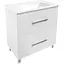 Тумба з умивальником напольна Volle Nemo 80 см 15-17-81N Білий - мініатюра 1
