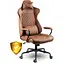 Кожаное офисное кресло с технологией SoftSwing Sofotel Werona Brown +2 подушки в подарок - миниатюра 1
