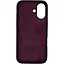 Чехол Silicone Case для Apple iPhone 17 Berry Purple AA [145480] - миниатюра 2
