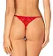 Трусики-стринги Obsessive Ingridia M/L красный - миниатюра 2