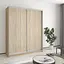 Шафа-купе дводверна MebelStar Комбо AL 2ДСП 170x60x210 см Дуб сонома (MBS-2708) - мініатюра 1