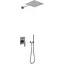 Душева система Kohlman Experience 25 graphite + BOX прихованого монтажу QW210EGQ25, Графіт - мініатюра 1