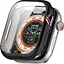 Чохол-накладка DK для Apple Watch 46mm (Series 10) Silicone Face Case (black) - мініатюра 1