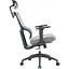 Офісне крісло OfficePro Elegant OC600-B-DG-DG Black/Dark Gray [148650] - мініатюра 6