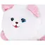 Интерактивная мягкая игрушка AiDA Smart Blinking Cat бело-розовая (AD54081) - миниатюра 11