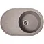 Гранітна кухонна мийка Romzha Elegancia 77 Maro (801) з крилом - мініатюра 1