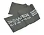Стрічка-еспандер для спорту та реабілітації Power System PS-4123 Flat Stretch Band Level 3 Grey 25-35 кг (PS_4123_Black) - мініатюра 2