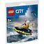 Конструктор LEGO City Полицейский катер 29 деталей (30693) - миниатюра 2