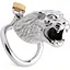 Клітка для члена Master Series Tiger King Cock Cage With Lock - мініатюра 1