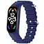 Ремешок Ocean Band для Xiaomi Mi Band 3/4/5/6/7 Синий / Blue - миниатюра 1