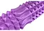 Массажный ролик EasyFit Grid Roller 33 см v.1.2 с заглушками с двух сторон Фиолетовый (EF-2022a-V) - миниатюра 3