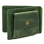 Зажим с монеткой кожаный зеленый Tarwa 11.5х8х1 см acs0032186 - миниатюра 1