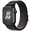 Ремешок Nylon Sport Loop для Apple Watch 42(ser.1-3)/44/45/46/49mm Black/Blue - миниатюра 2