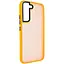 Чохол TPU+PC Lyon Frosted для Samsung Galaxy S21 FE Orange - мініатюра 1