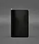 Вугільно-чорний шкіряний блокнот (софт-бук) 8.0 на гумці - мініатюра 1