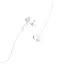 Проводные наушники Hoco M66 Passion in-line control eaphones with mic Hi-Res, 3.5mm, 1.2m, white - миниатюра 4