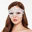 Эротическая маска на глаза белая One size (K0072-2) - миниатюра 1
