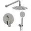 Душова система прихованого монтажу Mixxus MAX-003 SS0044, Нержавіюча сталь - мініатюра 1