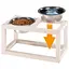 Миски для собак и кошек на деревянной подставке Ferplast Desco Wood 03 (FR19581849-3) - миниатюра 9