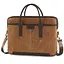 Сумка кожаная для ноутбука светло-коричневая 15,6', MacBook 16' Tom Stone 7171 R-BR - миниатюра 1