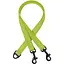 Повідець-спарка для собак рефлекторний Barksi Active (ширина 16 мм, довжина 80 см) салатовий - мініатюра 1