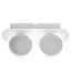 Подсветка настенная Brille AL-508/2х6W WH накладная LED - миниатюра 1