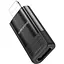 Адаптер Borofone BV18 iP male to Type-C female USB 2.0 adapter чорний - мініатюра 1