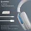 Навушники GamePro Asgard Skadi Wireless White/Blue (HSW191WB) - мініатюра 6