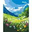 Картина по номерам "Альпийская весна" 11075-AC 40х50 см - миниатюра 1