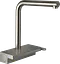 Смеситель для кухни Hansgrohe Aquno Select М81 250 2jet с выдвижным изливом Sbox 73830800 Stainless Steel Нержавеющая сталь - миниатюра 1