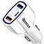Автомобильное зарядное устройство No Brand CWa 2USB Type-C PD35W QC 3.0 White (44050554) - миниатюра 7