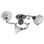 Люстра потолочная Brille флористика E14 60W BR (LK-205C/3) - миниатюра 1