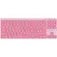 Клавіатура Canyon Keyboard OnType 10 Low Profile EN Wired Pink (CNS-HKB10P) - мініатюра 1