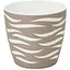 Горщик для квітів Form-Plastic Sahara Duo-14 1.65 л біло-бежевий (4400-051+011W) - мініатюра 1