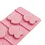 Силиконовая форма для леденцов и конфет на палочке "Сердечки", Kitchen Master Розовый 87402 - миниатюра 5