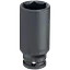 Торцева головка Hans ударна глибока 1/2DR 21 мм (84300М21) - мініатюра 1