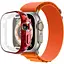 Чохол-накладка DK для Apple Watch Ultra 49mm (Series 1 / 2) Silicone Face Case (red) - мініатюра 1