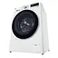 Стирально-сушильная машина LG фронтальная 9(6) кг 1400 А 56 см дисплей пара инвертор белый - миниатюра 7