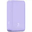 Портативний ЗП Power Bank Baseus Magnetic Mini OS 20W c БЗП 10000 mAh (PPCX110105) Purple - мініатюра 3