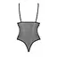 Боди с ажурным лифом Passion Christa Body black L/XL - миниатюра 4