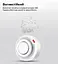 Wi-Fi датчик дыма Tuya Smoke Detector с сиреной и оповещением на смартфон белый - миниатюра 5