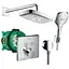 Душова система Hansgrohe Raindance Select E/ShowerSelect 27296000, Хром - мініатюра 1