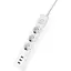 Подовжувач Xiaomi Mi Power Strip 3 розетки + 3 USB XMCXB04QM NRB4030GL - мініатюра 1